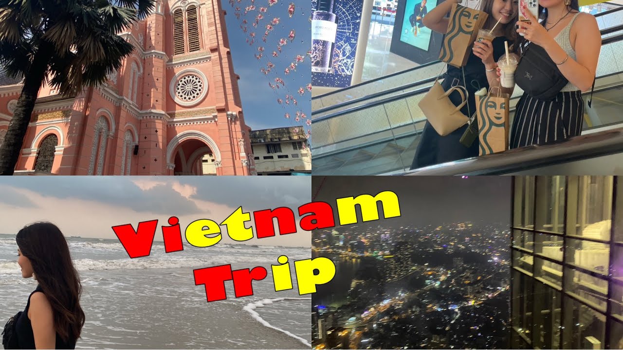ベトナム旅行Vlog ｜３泊｜ホーチミン観光｜ショッピング｜女子２人旅