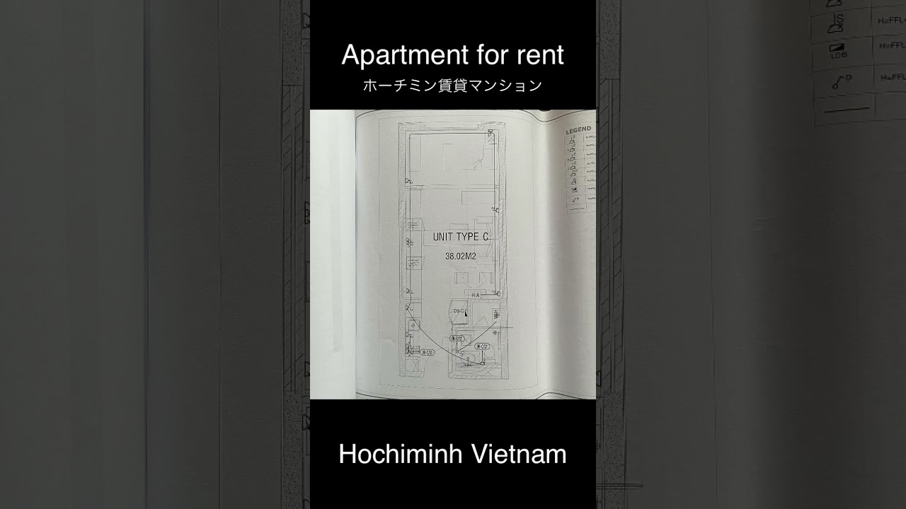 【For Rent / Hochiminh】The Manor 38m2  #forrent #ホーチミン賃貸マンション #hochiminh