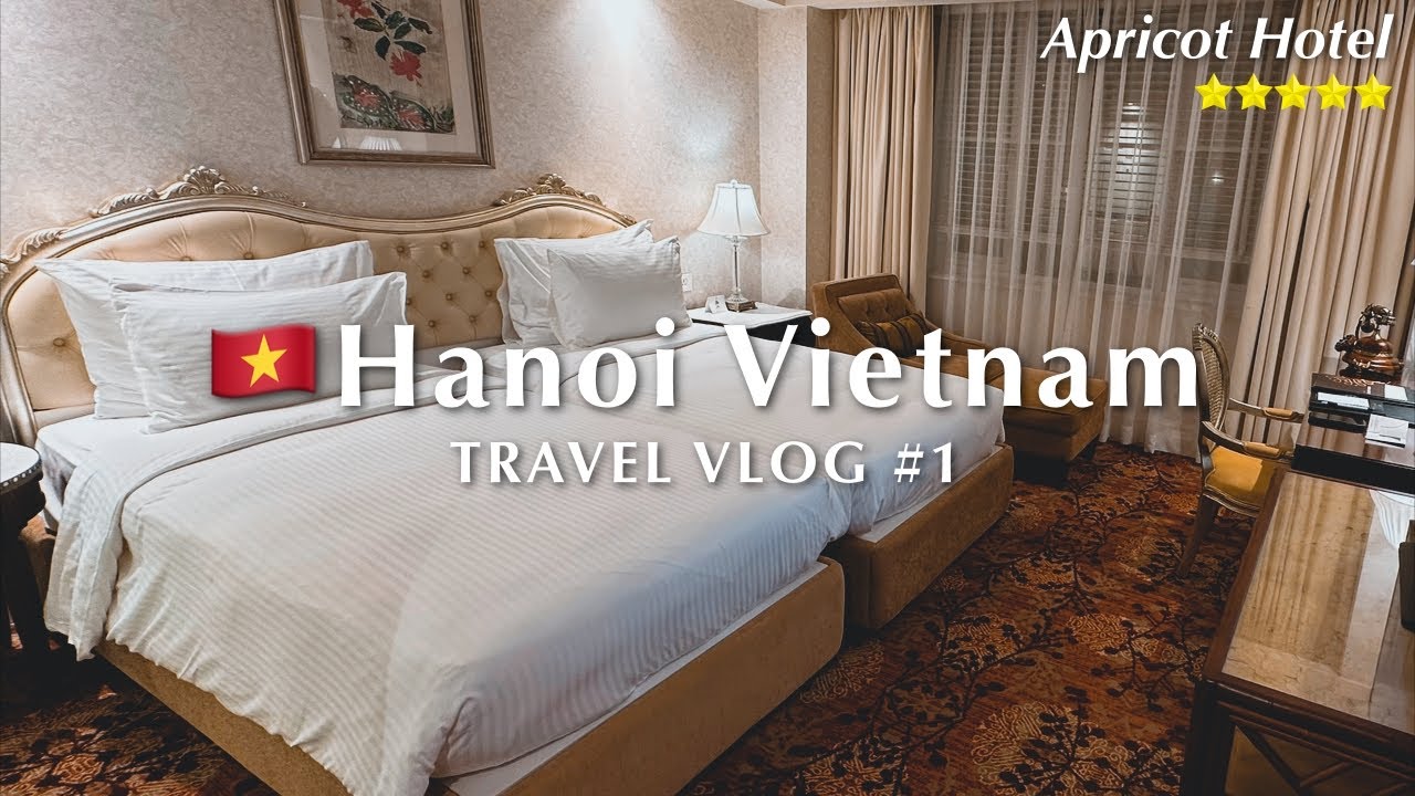 ベトジェットでハノイへ！アプリコットホテルに宿泊｜HANOI🇻🇳VIETNAM TRAVEL VLOG ep1