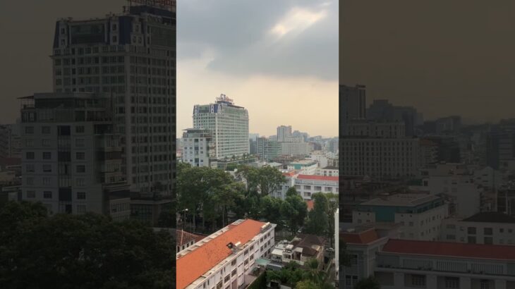 Vietnamはホーチミンのホテル、sila Urban Livingからの眺め #silaUrbanLivingHotel #vietnam #ホーチミン #ホテルからの眺め