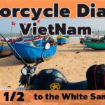 海外ツーリング ベトナム編 2023 DAY2(1/2)  Phan Thiet White Sand Dunes MOTOR FESTIVAL 2023 へ向かって走る。ビーチホテルが超カワイイ!