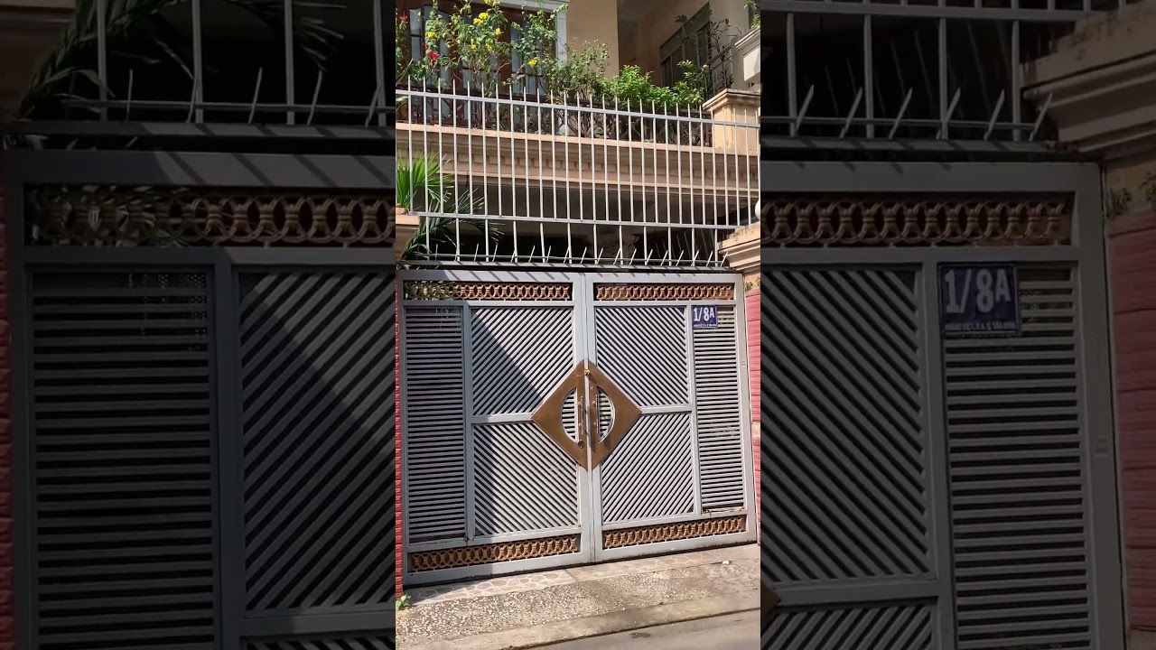 ベトナムホーチミン　宿泊ホテル　ロイヤルドラゴンブティックホテル向かい一般家庭洋風建築