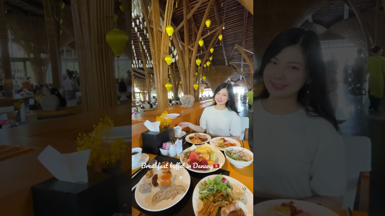 ダナンの朝ごはん – Naman Retret Danang Hotel Breakfast Buffet #danang #breakfastbuffet #hotel #naman