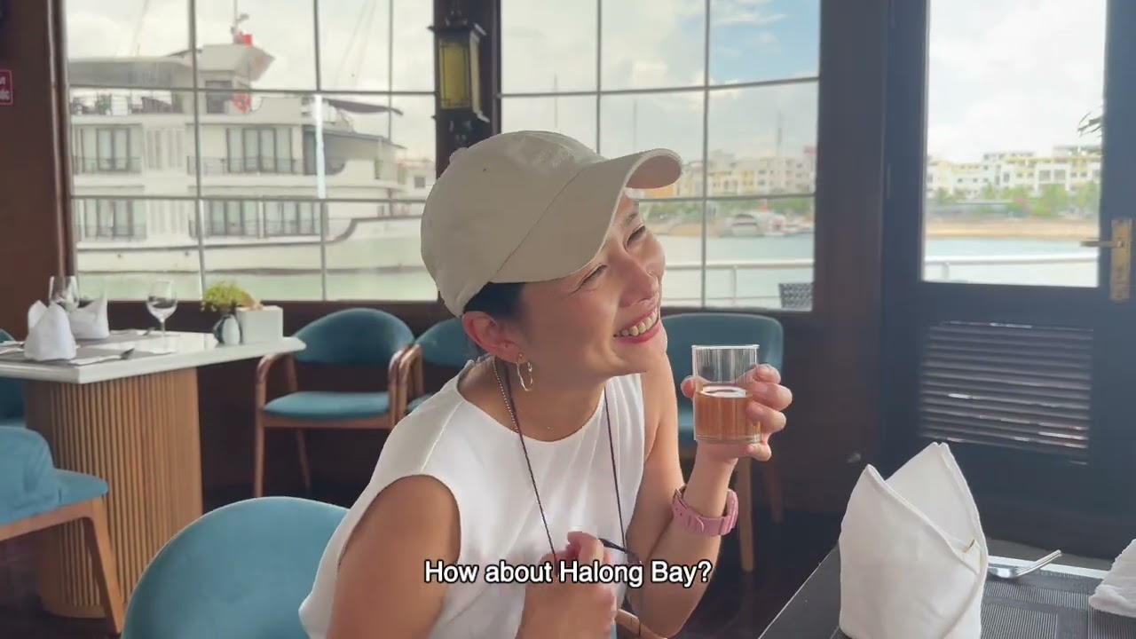 ハノイ女子旅【#1】世界遺産のハロン湾クルーズへ 日帰りツアー／Happy Birthday at Solaria Hotel Hanoi／真珠の養殖所見学 ベトナム旅行vlog