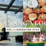 vol5.ダナン🏖️シェラトン泊リゾート家族trip🤍VLOG① |シェラトングランドダナン|ベトナム航空|ハン市場|ALLUVIACHOCOLATE|1988cafe|ホイアン|ココナッツボート