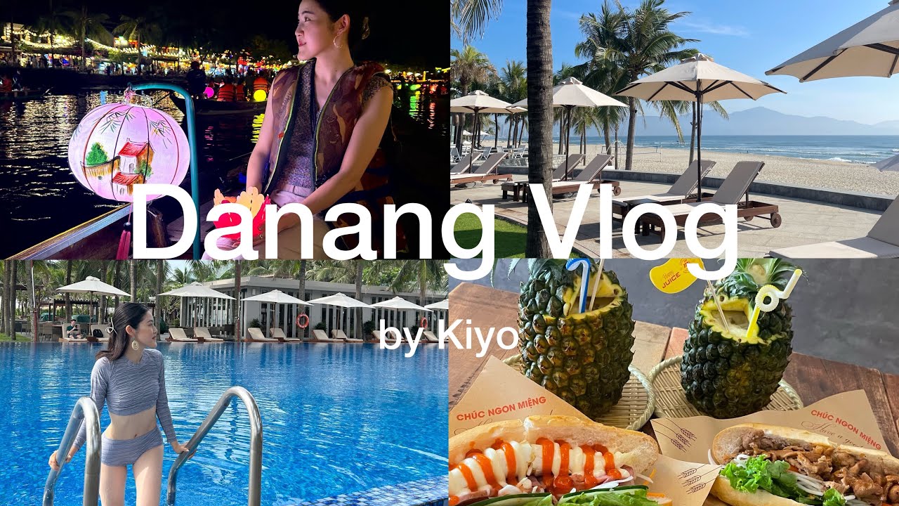 【ダナンVlog】ベトナムのリゾート地🇻🇳ダナン！｜最高すぎるリゾートホテル紹介｜大人気のカフェも｜バックパッカー女子