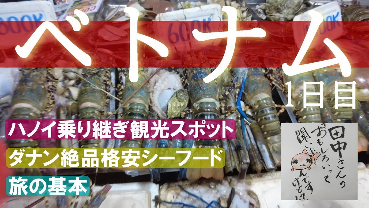 ベトナムがおもしろいって聞いたんですけど？1日目★ハノイ乗り継ぎ観光とダナンナイトマーケット