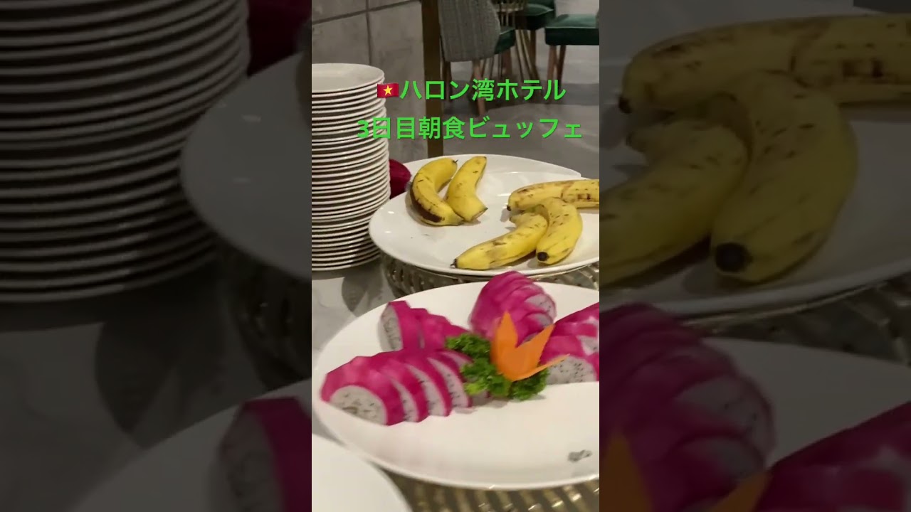 ベトナム🇻🇳ハロン湾ホテル「MUONG THANH HOTEL」 3日目朝食ビュッフェ