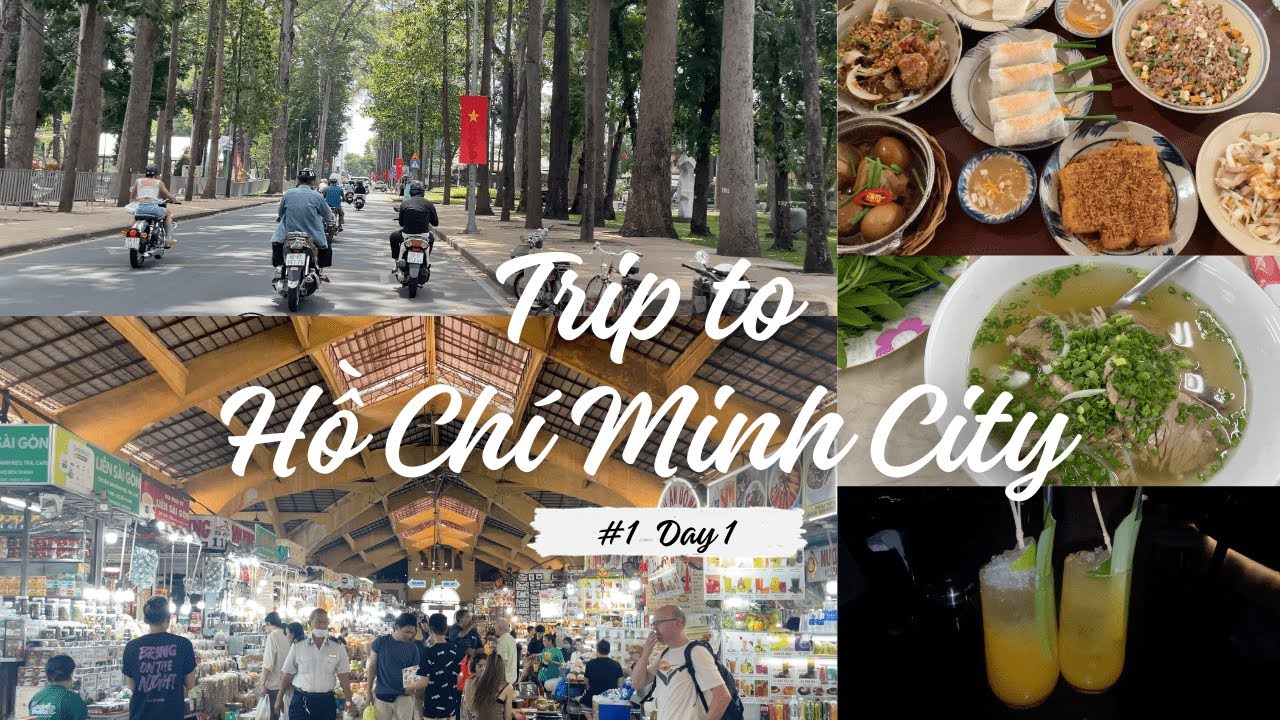 [旅行Vlog] ベトナム・ホーチミン5日間の旅 Day1 | 初日からナイトライフまでしっかり満喫した1日