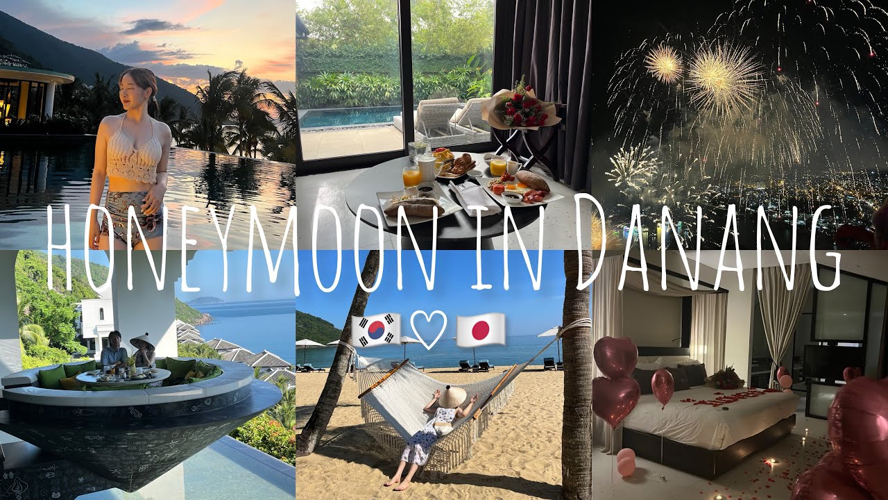 [日韓夫婦]新婚旅行vlog (ベトナム ダナン)