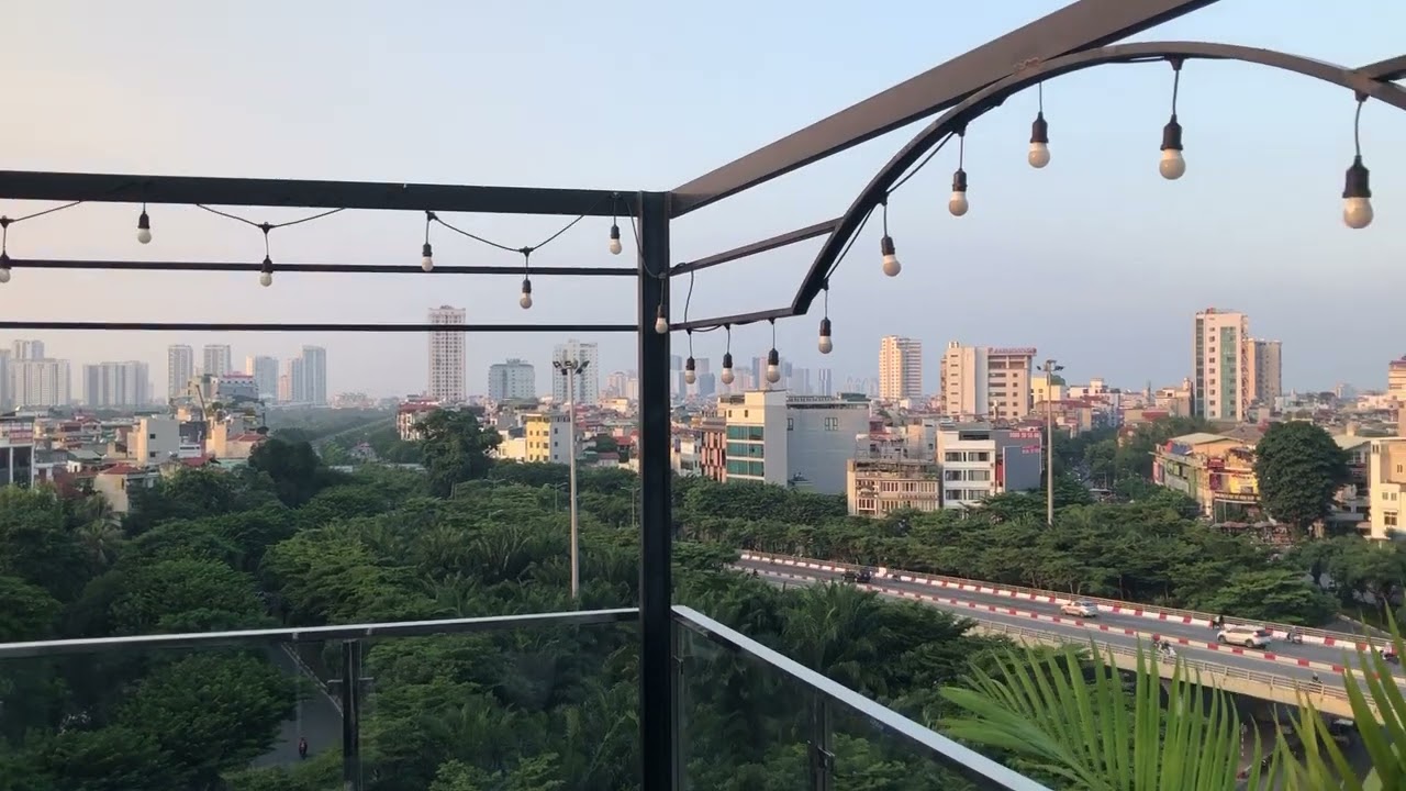【ベトナム・ハノイ】サニー 22ランド レジデンス ホテルの屋上からの風景 2