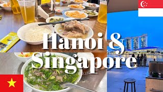 Vlog｜ベトナムとシンガポールへ出張｜ご飯と風景と感じた事をつらつらと…