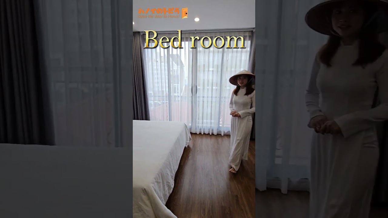 ハノイの日本人街の路地中にある最新サービスアパートのご案内【1ベッドルーム】