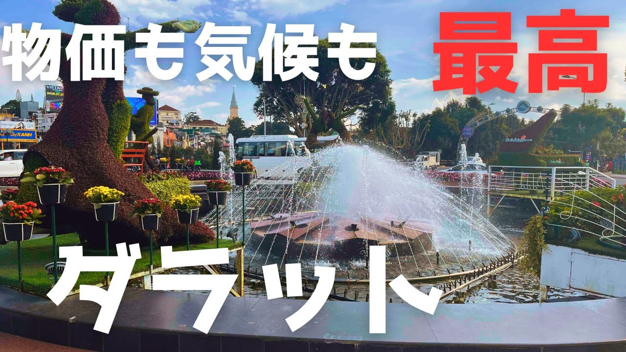 【ベトナム】ダラットで1週間ノマド食生活｜永遠の春の異名を持つ避暑地は最高すぎた