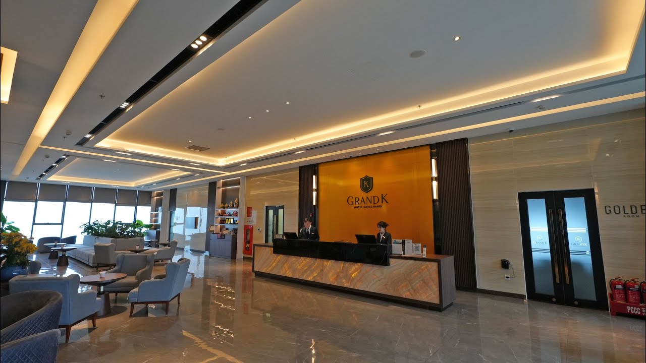 【Grand K Hotel Suites Hanoi 共用付属施設】Cau Giayエリアに2023年3月Openした5つ星ホテル兼サービスアパートの共用施設をご紹介します
