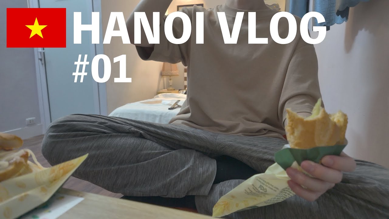 【ベトナム旅行Vlog2024】1,900円のホテルと渡れない道路【DAY-1】