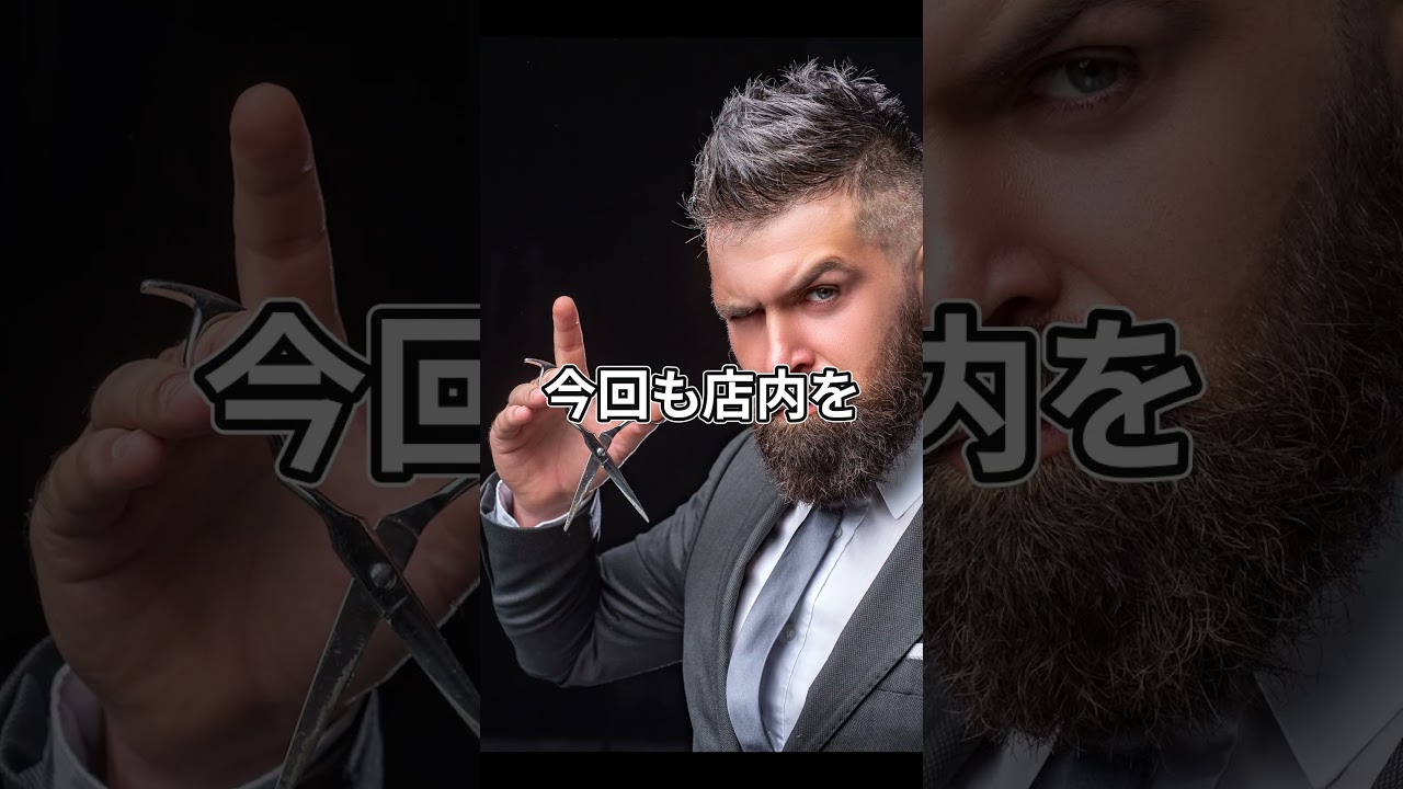 【ジョーク】理髪店に来る男