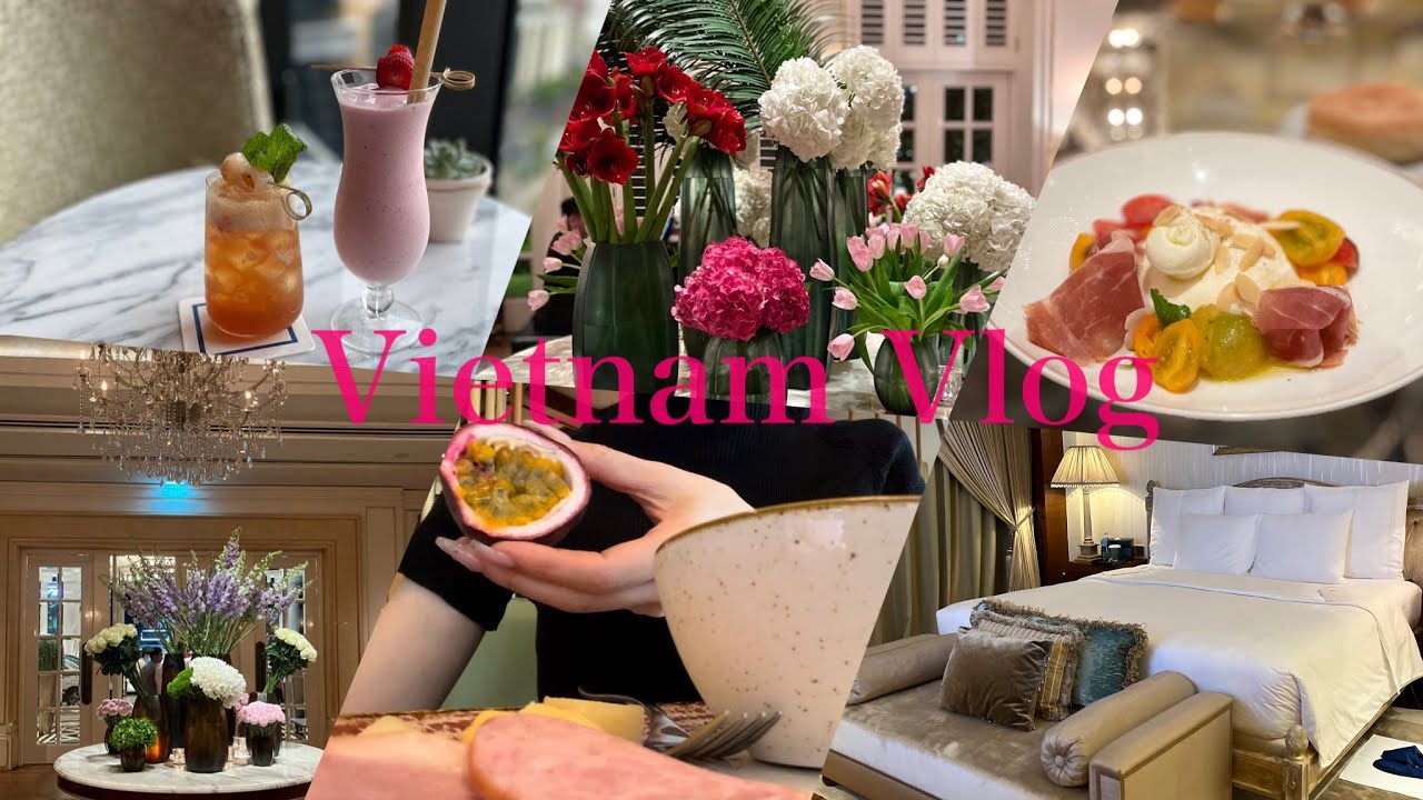 【Vietnam Vlog】ホーチミン女子1人ホカンス旅|Reverie Saigon・Hilton Saigon宿泊記🇻🇳