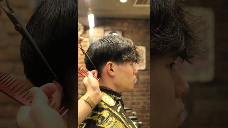 シースルーマッシュ✂︎ #理容室 #メンズカット #barber