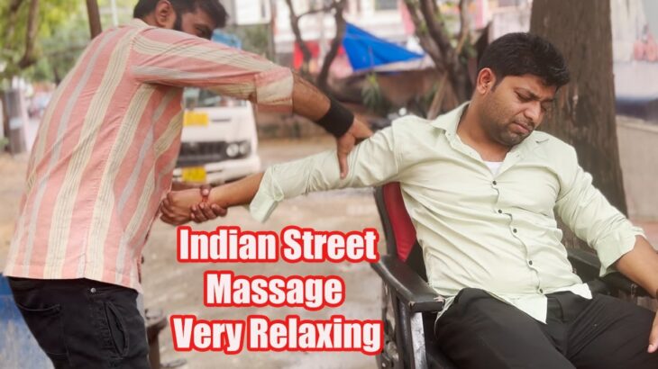 Indian massage asmr barber | Asmr Massage Sleep Relaxation India |massage therapy