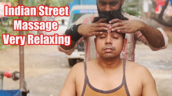 Indian massage asmr barber | Asmr Massage Sleep Relaxation India |massage therapy