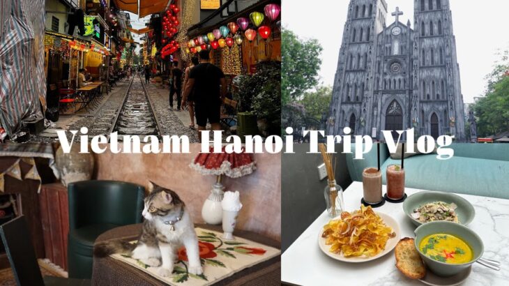 【vlog】ベトナム ハノイ旅行記🇻🇳〜カフェとお土産の旅〜