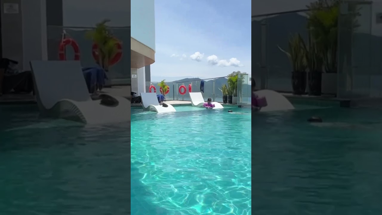 ベトナム旅行3  ホテルの屋上プール編#ユーチュー部 #youtubeshorts #pr #vietnam #旅行vlog #女子旅