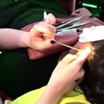 Perfect Ear Cleaning of Barbershop In Danang Vietnam  ダナンベトナムの理髪店の完璧な耳掃除