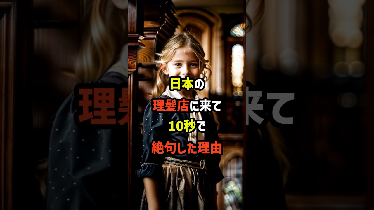 「日本人だけが受け入れてくれた！」初めて来日した顔に髪の毛が生える希少病のイギリス少女…日本の理髪店に来て10秒で絶句した理由…