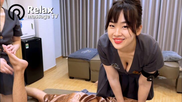 남심을 흔들다! 호치민 이발소 귀여운 비타민 소녀 / Attractive Vitamin-like vvip barbershop cute girl massage,Part2