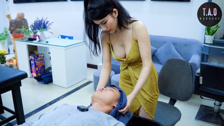 Her love for massage is unmatched. Vietnam barbershop girl