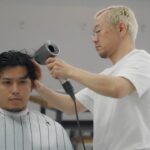 【日米ヘアカット対決・前編 / MAETA “BARBER LIFE”：マエタさん】  #センターパート #バーバー #メンズヘア #odouds