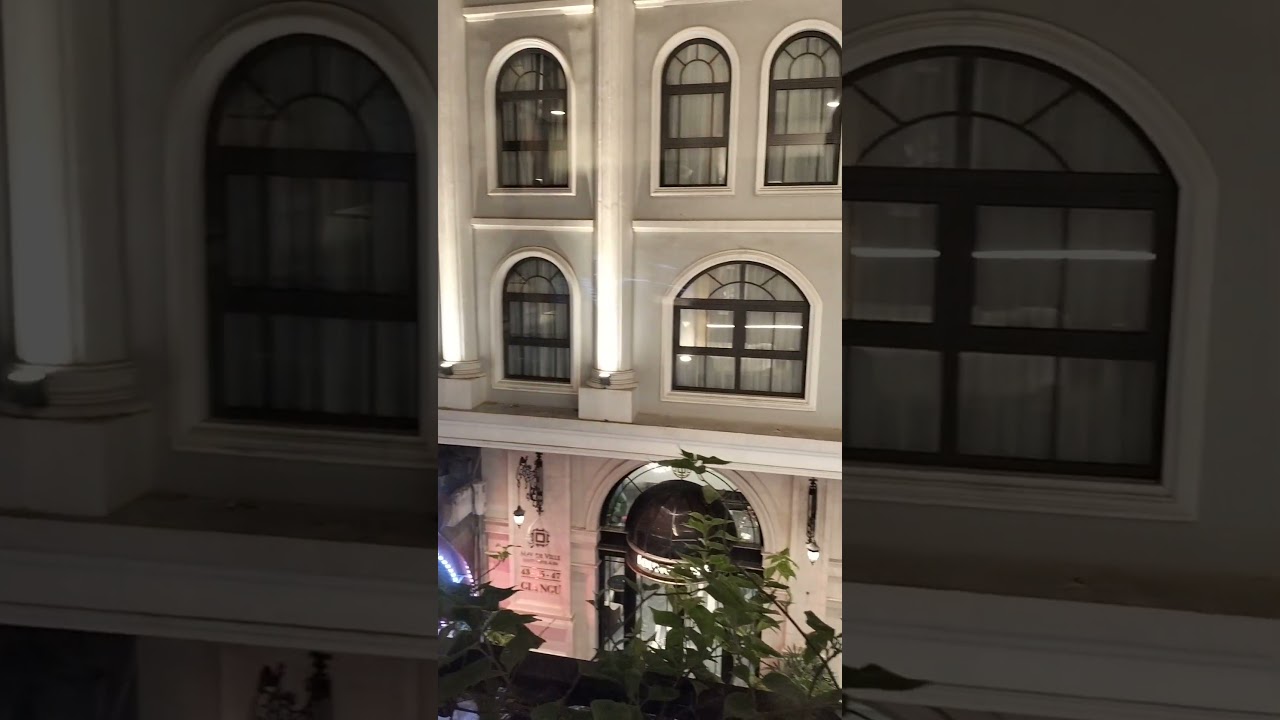 レックスハノイホテルの部屋から