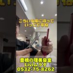 豊橋市　美容室　美容師　豊橋床屋　豊橋美容室　すきバサミ　#shorts