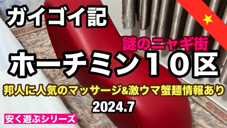 【安く遊ぶ】ホーチミン10区で初ガイゴイ【価格差ハッキリ】　#gaigoi #ホーチミン #ガイゴイ #ベトナム