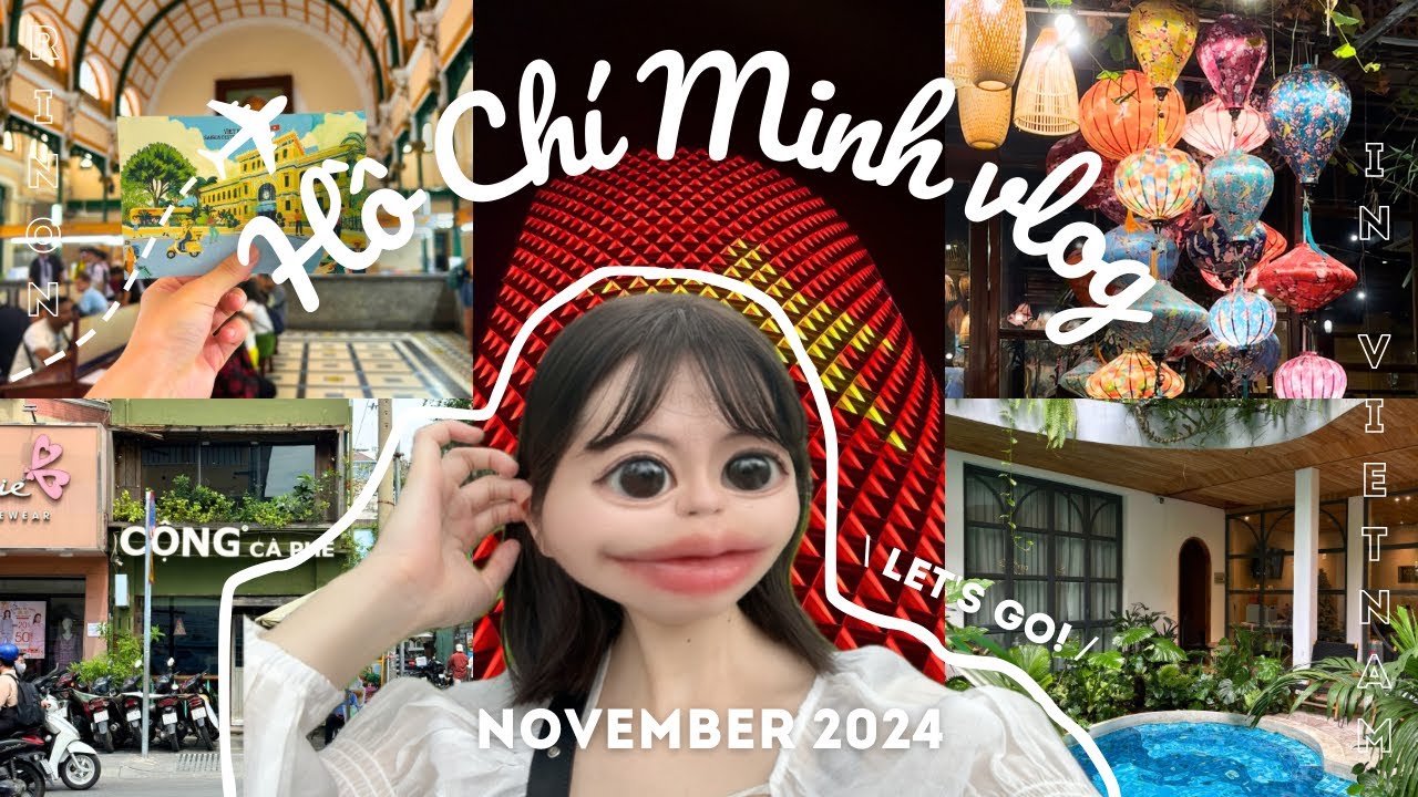 【ベトナム】ホーチミン3days VLOG🇻🇳| ひとり旅の過ごし方|マッサージ|カフェ|おすすめ観光スポット|ホテルツアー