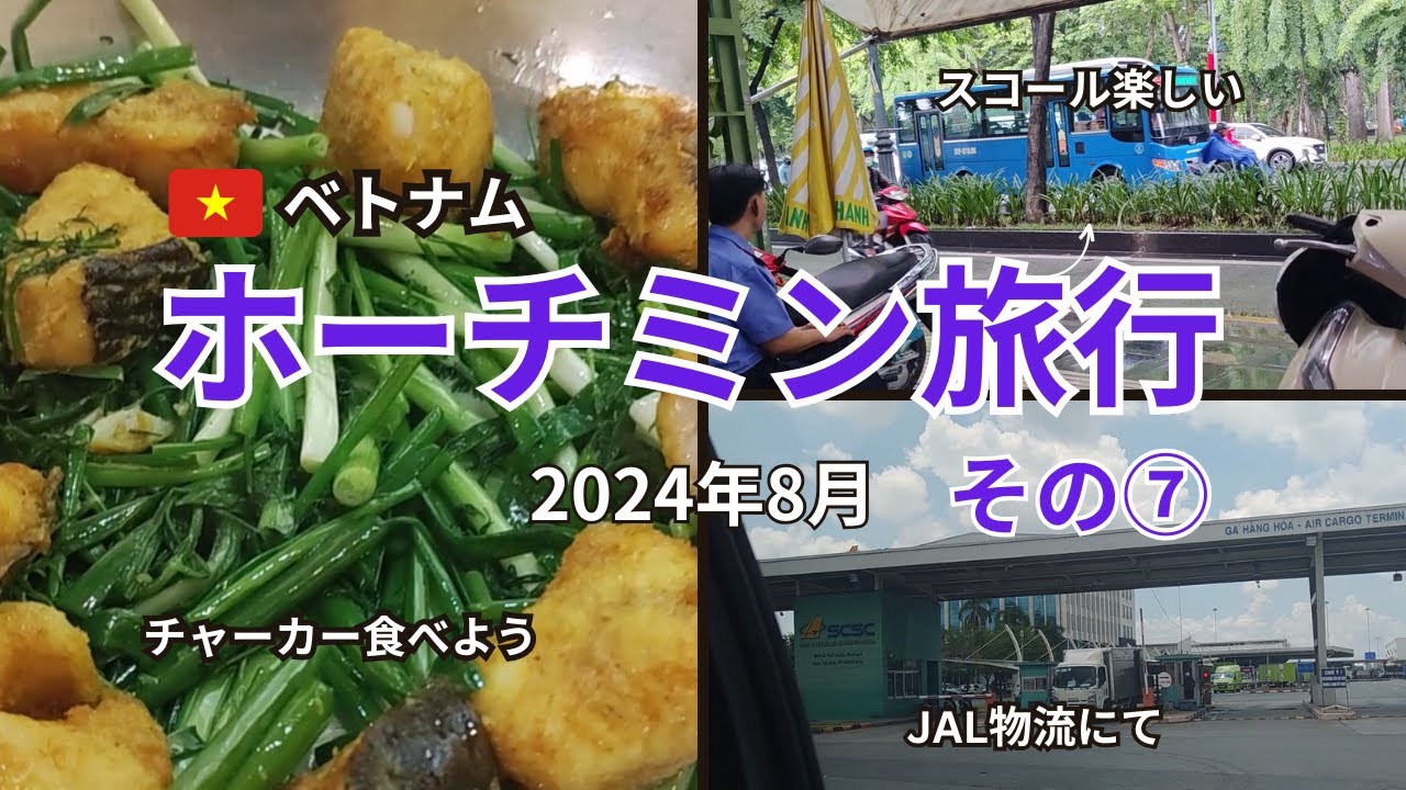 【ホーチミン旅行8月15日】JAL欠航で旅行が延期…タンビン区の美味しい屋台飯で癒されます