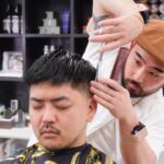 💈🇯🇵Haircut, shampoo, and shave at “THE FADERZ BARBER SHOP” in Koenji