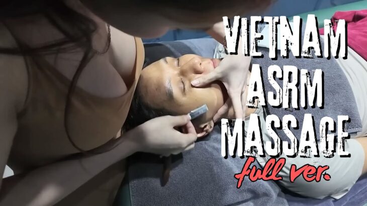 ASMR / Vietnamese Beautiful VIP Barbershop Massage Full version