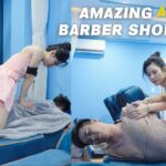 ASMR🔥Amazing massage experience at Barber shop .vietnamese massage ☁️