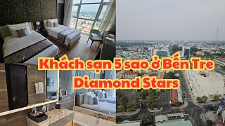 DU LỊCH BẾN TRE: KHÁCH SẠN 5 SAO Diamond Stars phòng rộng lớn, VIEW RẤT ĐẸP, chỉ khoảng 1 triệu VND