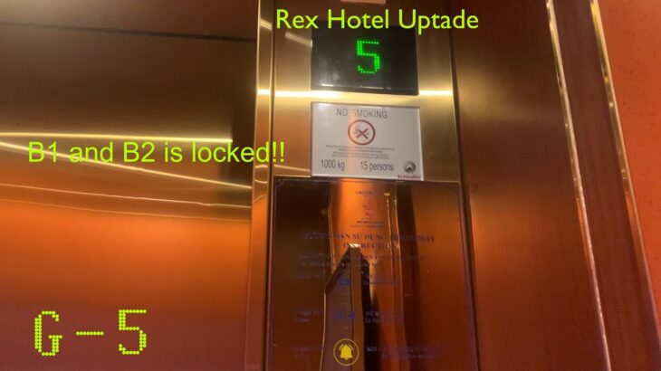 Schindler 5400AP – Rex Hotel Uptade, HCMC, VN