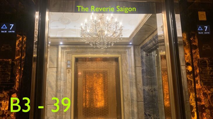 (Hotel lifts + Bonus) EPIC Mitsubishi Nexway Elevators – The Reverie Saigon, HCMC, VN