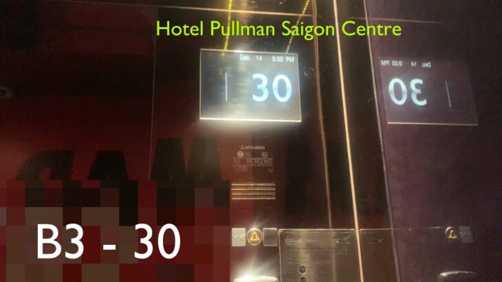 Mitsubishi Nexway Elevators – Hotel Pullman Saigon Centre, HCMC, VN