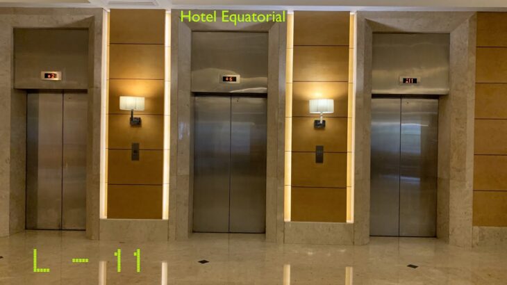 (Retake) Vintage Fujitec Elevators – Hotel Equatorial, HCMC, VN