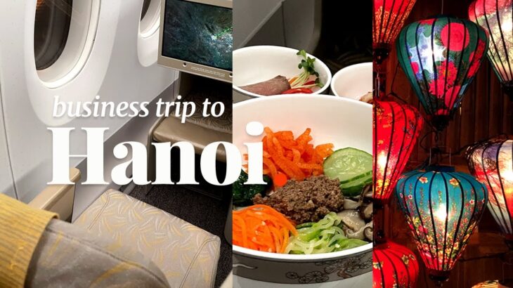 Business trip to Hanoi _ 아시아나 비즈니스 타고 하노이 출장, JW Marriott Hotel Hanoi 숙박기.