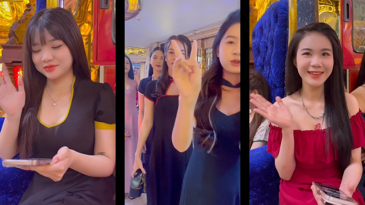 ベトナム 夜遊び ホーチミン 高級ラウンジ & Karaoke Victoria 美女とビールを飲みながら歌って私が新曲を書いた