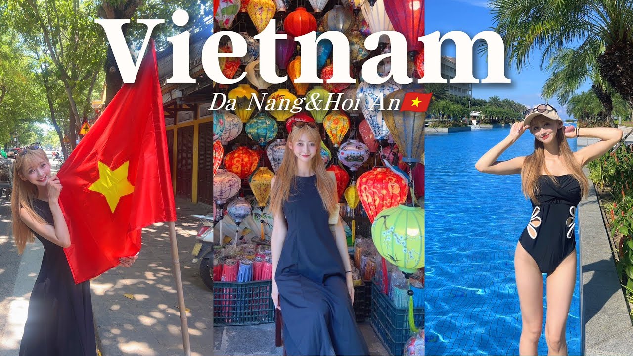 【Vietnam vlog】今年行きたい♥おすすめホテルやアクティビティ✨リゾート気分でベトナムを満喫してきた🫶🥰/ベトナム/ホイアン/マーブルマウンテン