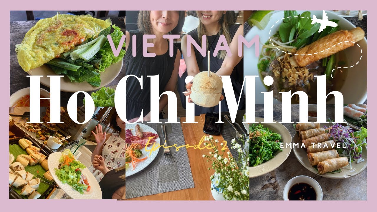 【ホーチミン Vlog #2 🇻🇳】本場のベトナム料理を堪能🍽️  | 隠れ家レストラン “シークレットガーデン”🪴 | Hotel Nikko Saigon 贅沢朝食ビュッフェ🥞