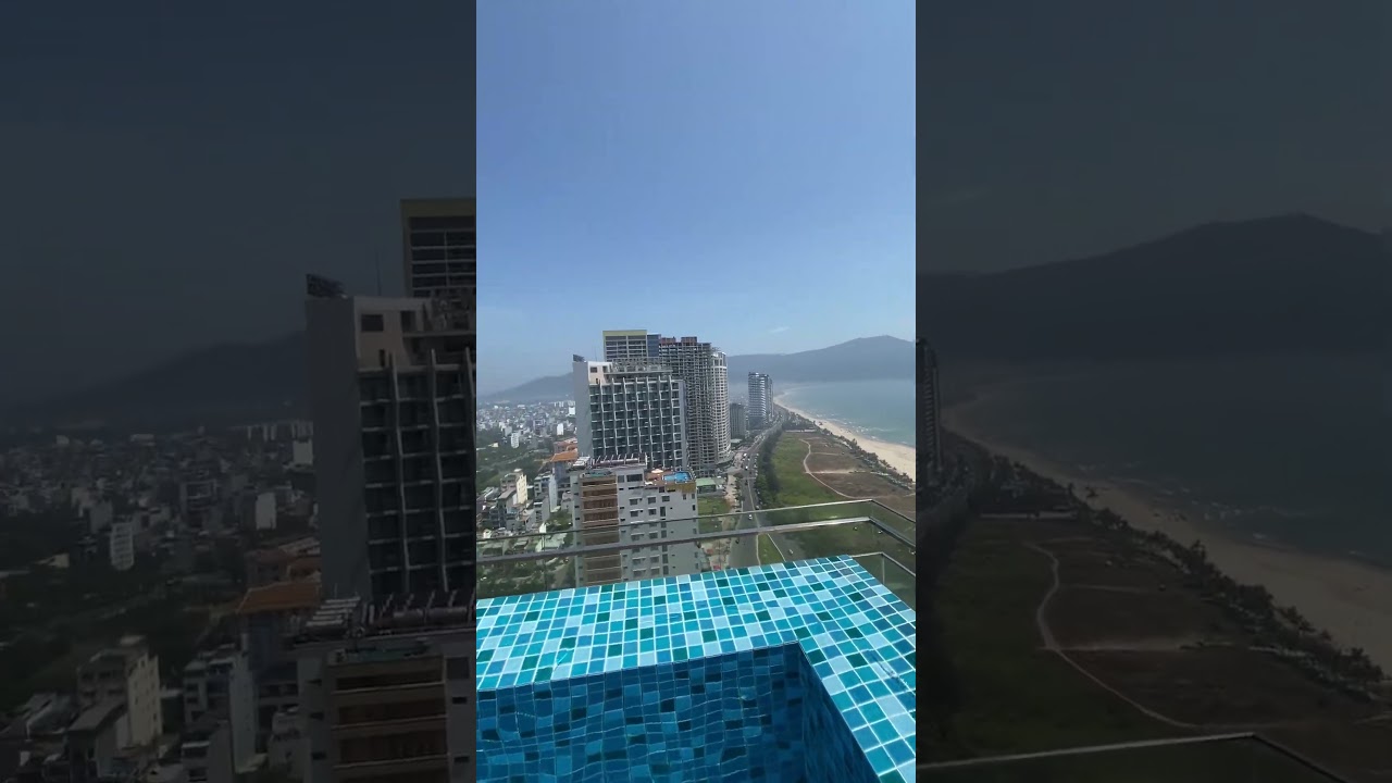 ベトナム🇻🇳ダナンのホテルでインフィニティプール！これでじゅうぶん大満足なのです！